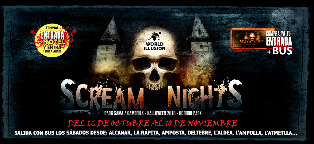 Banner Scream Night